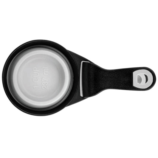 Collapsible Silicone Pet Food Scoop and Clips Unbranded